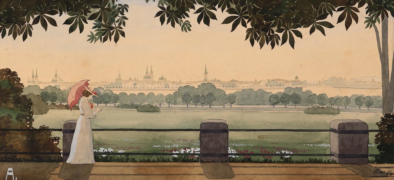 Piazza a Marly, Lubecca da Erwin Barth