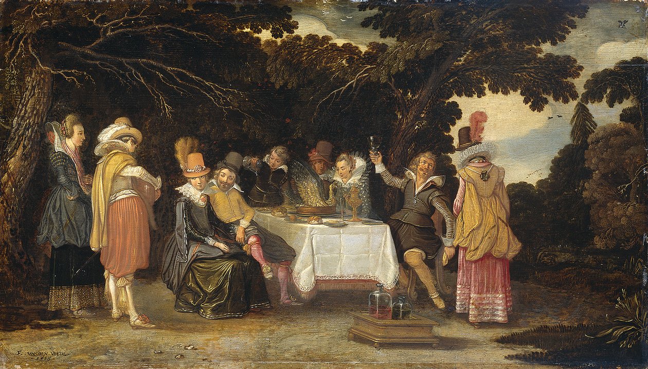 La festa campestre da Esaias van de Velde