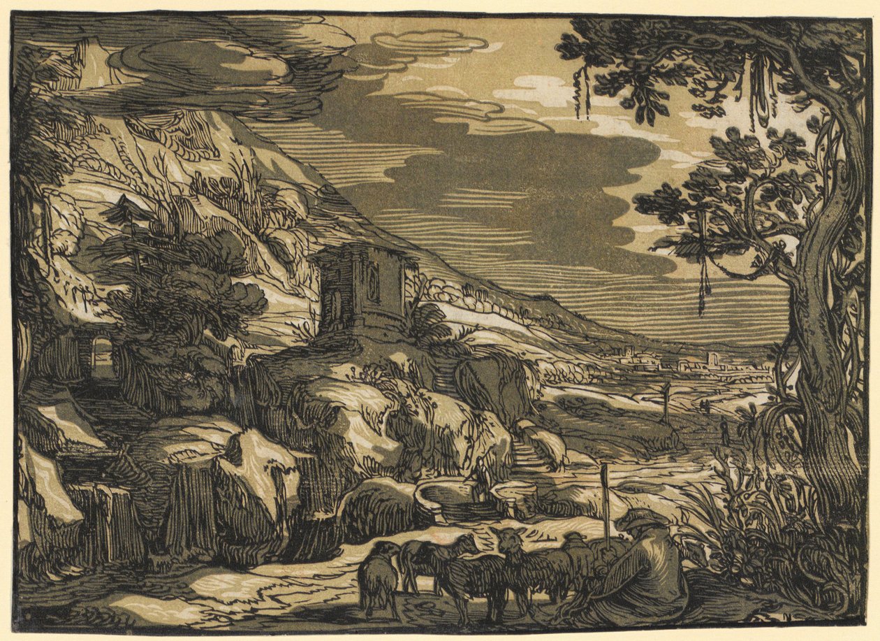 Paesaggio arcadico da Esaias van de Velde