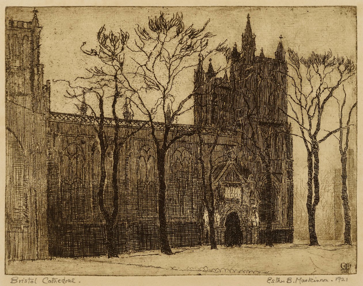 Cattedrale di Bristol da Esther Blaikie MacKinnon