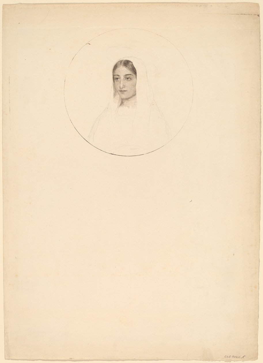 Testa di giovane donna da Esther Frances Alexander