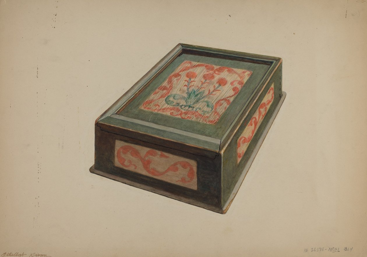 Scatola tedesca della Pennsylvania da Ethelbert Brown