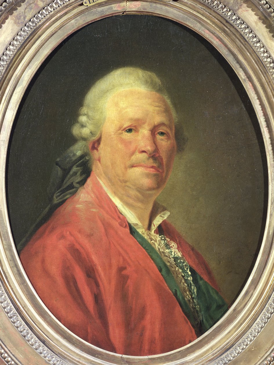 Ritratto di Christoph Willibald von Gluck (1714-87), 1777 da Etienne Aubry