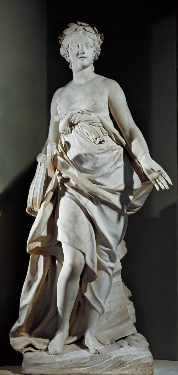 La musique - musica, scultura ordinata da Mme ... da Etienne Maurice Falconet