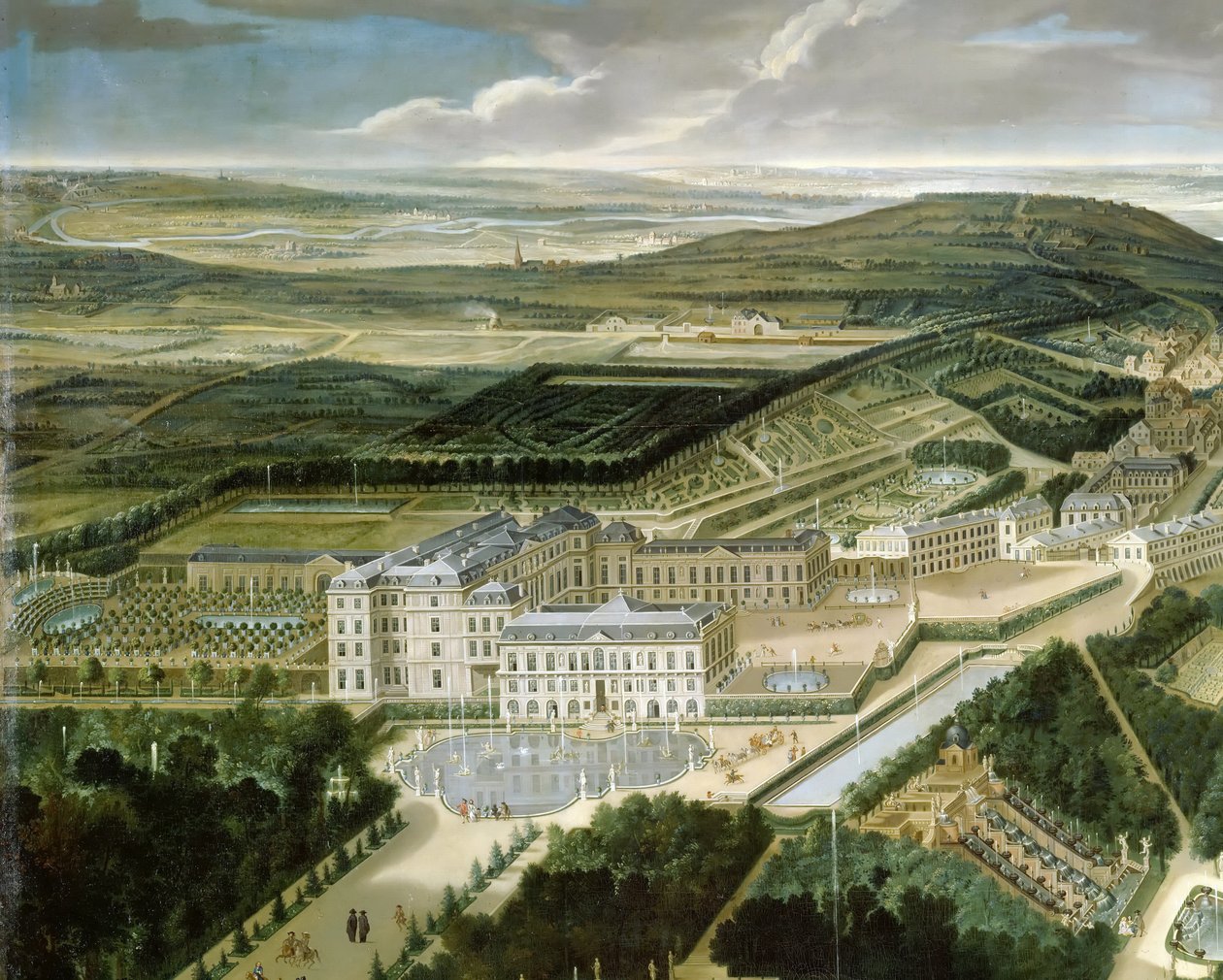Castello di Saint-Cloud da Etienne Allegrain