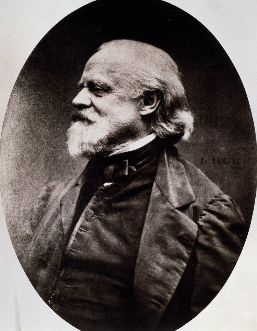 Albert Grzymala, amico e confidente di Fryderyk Chopin e George Sand. Fotografia di Etienne Carjat (1828-1906) da Etienne Carjat