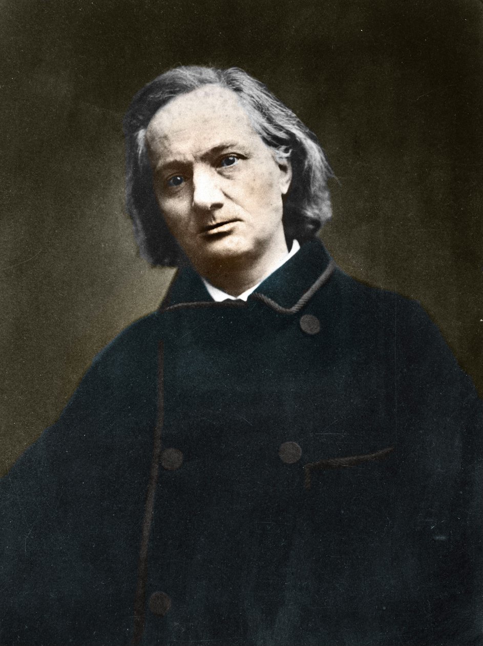 Charles Baudelaire, poeta francese da Etienne Carjat