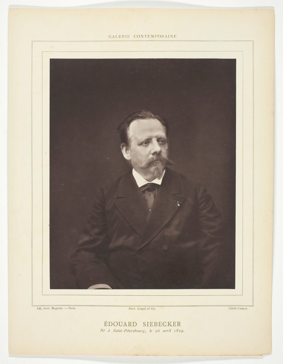 Édouard Siebecker da Etienne Carjat
