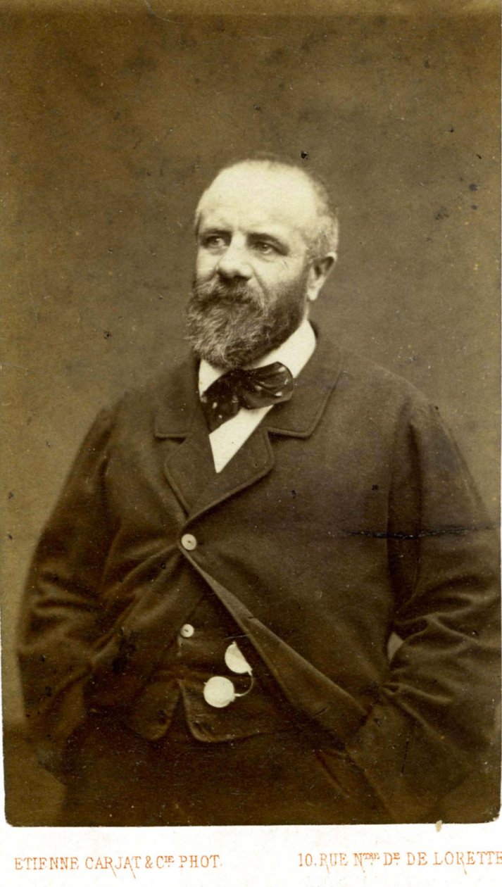 Eugène Pottier di Étienne Carjat da Etienne Carjat
