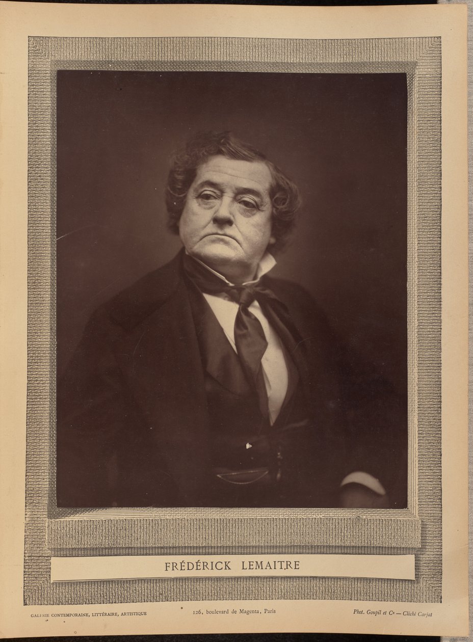Frédérick Lemaitre da Etienne Carjat