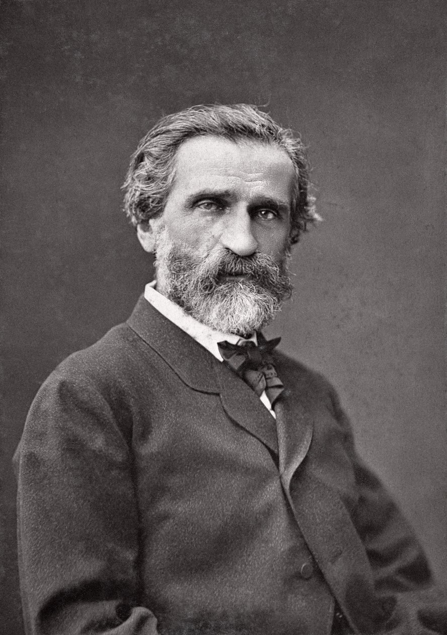 Giuseppe Verdi (1813-1901) 1877 da Etienne Carjat