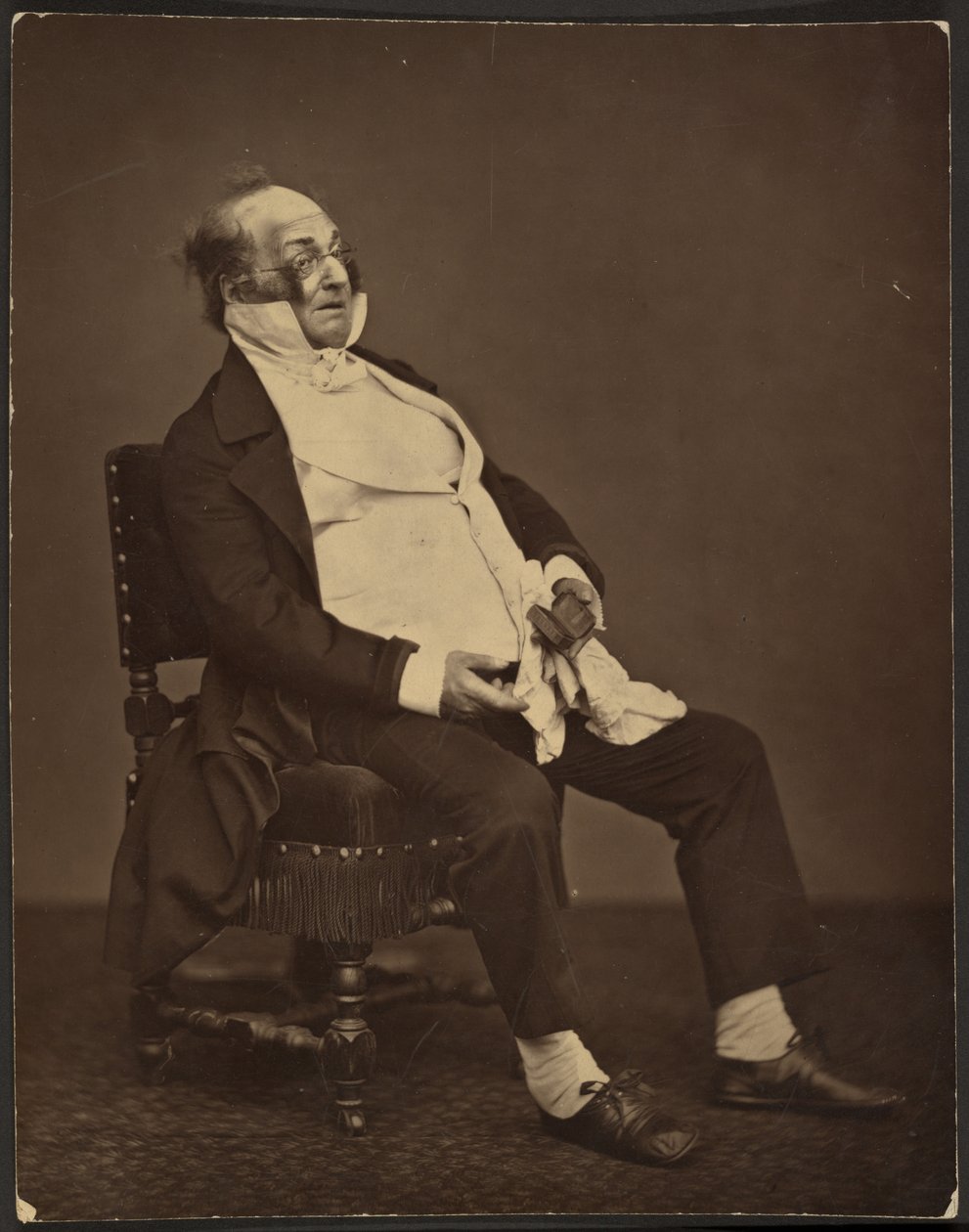 Henri Monnier da Etienne Carjat