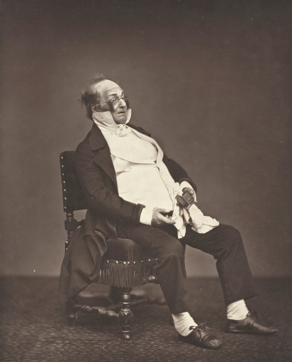 Henri Monnier da Etienne Carjat