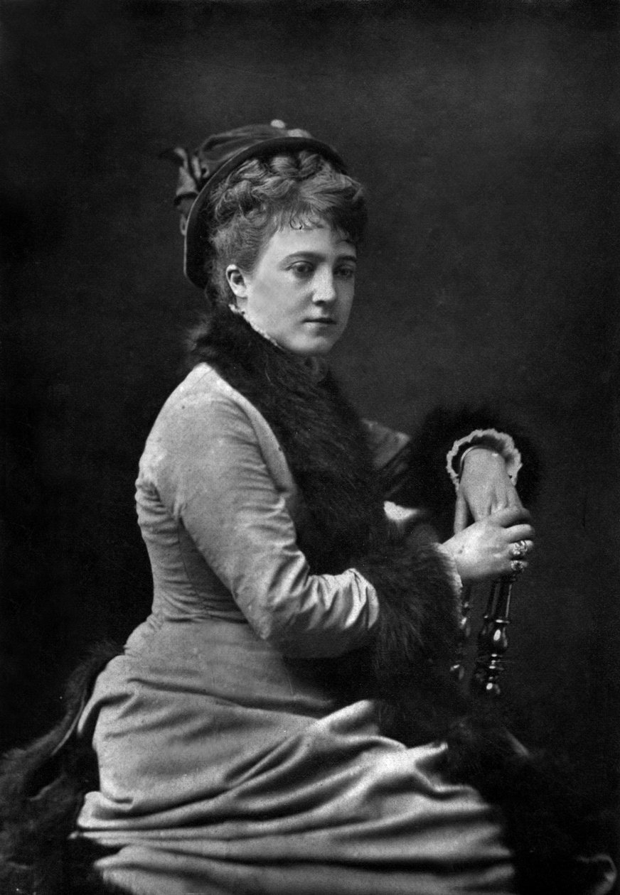 Marguerite Lecointe alias Marguerite Donve attrice francese da Etienne Carjat