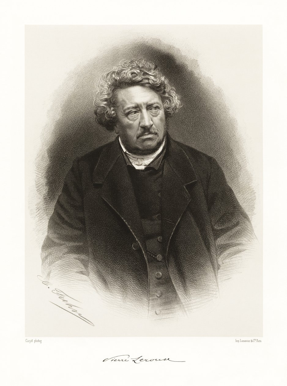 Pierre Henri Leroux, 1865-66 da Etienne Carjat
