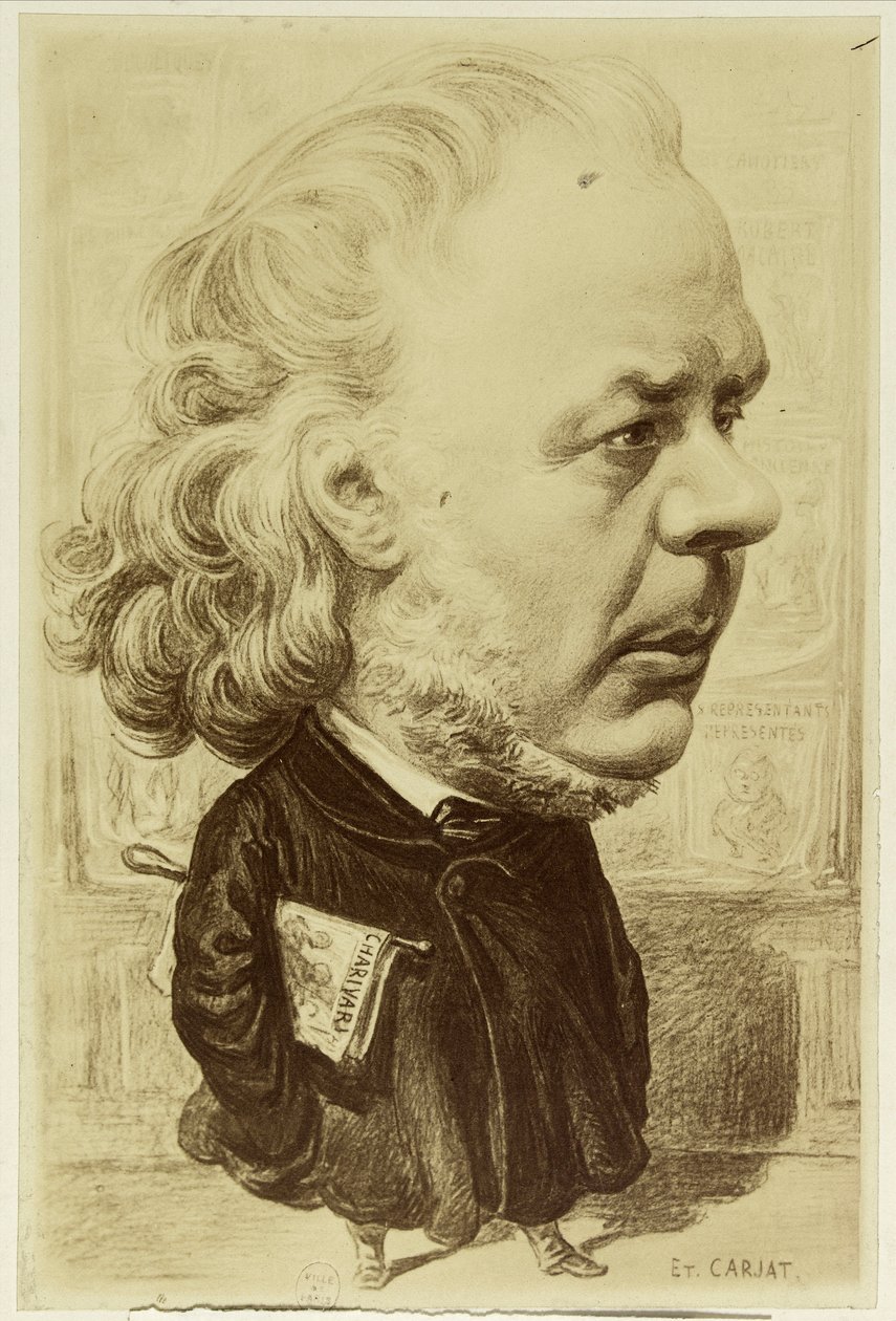 Ritratto di Daumier da Etienne Carjat