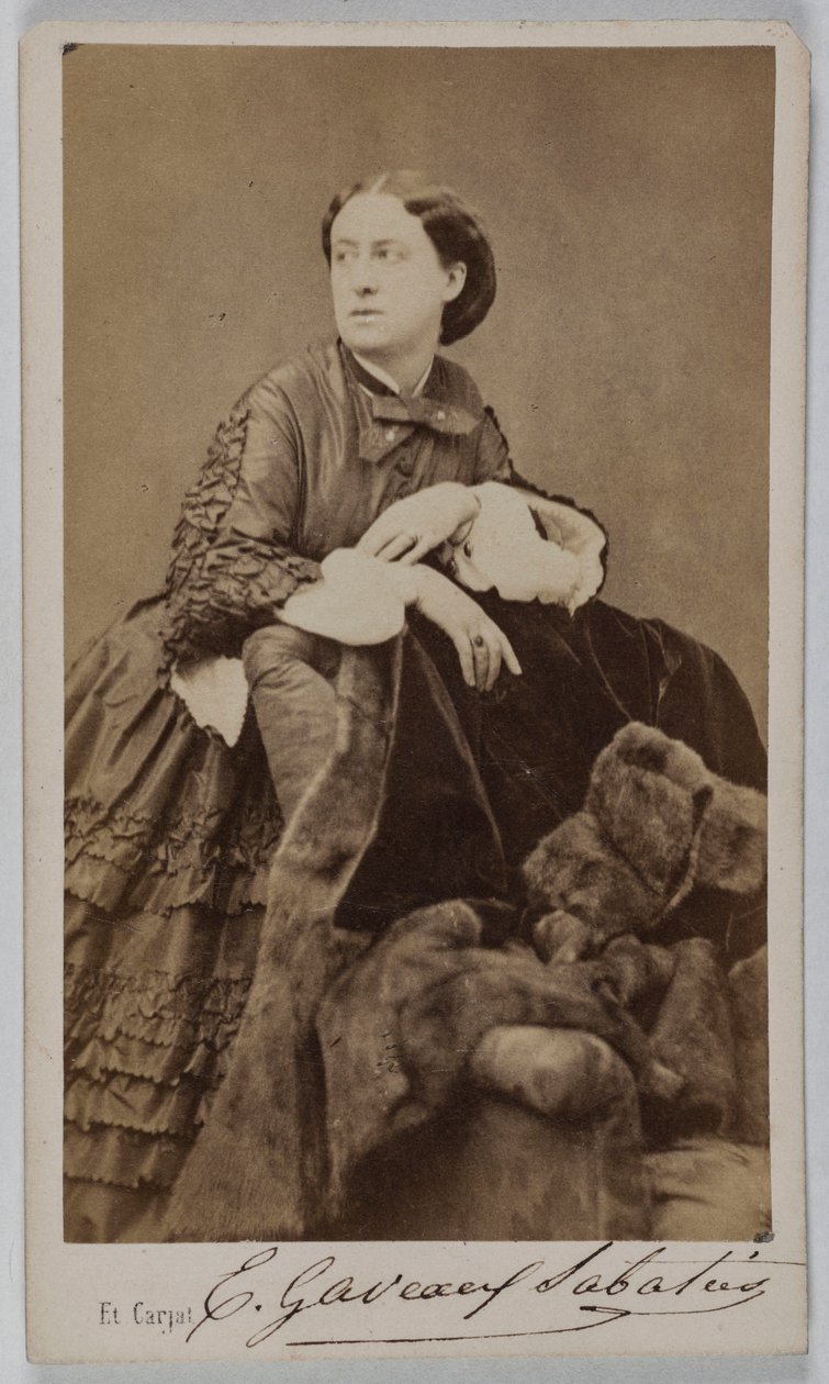 Ritratto di Gaveaux-Sabatier, cantante lirica all