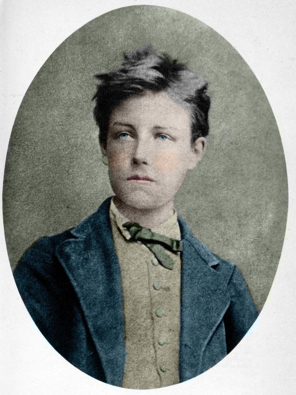 Ritratto di Arthur Rimbaud (1859 - 1891) all