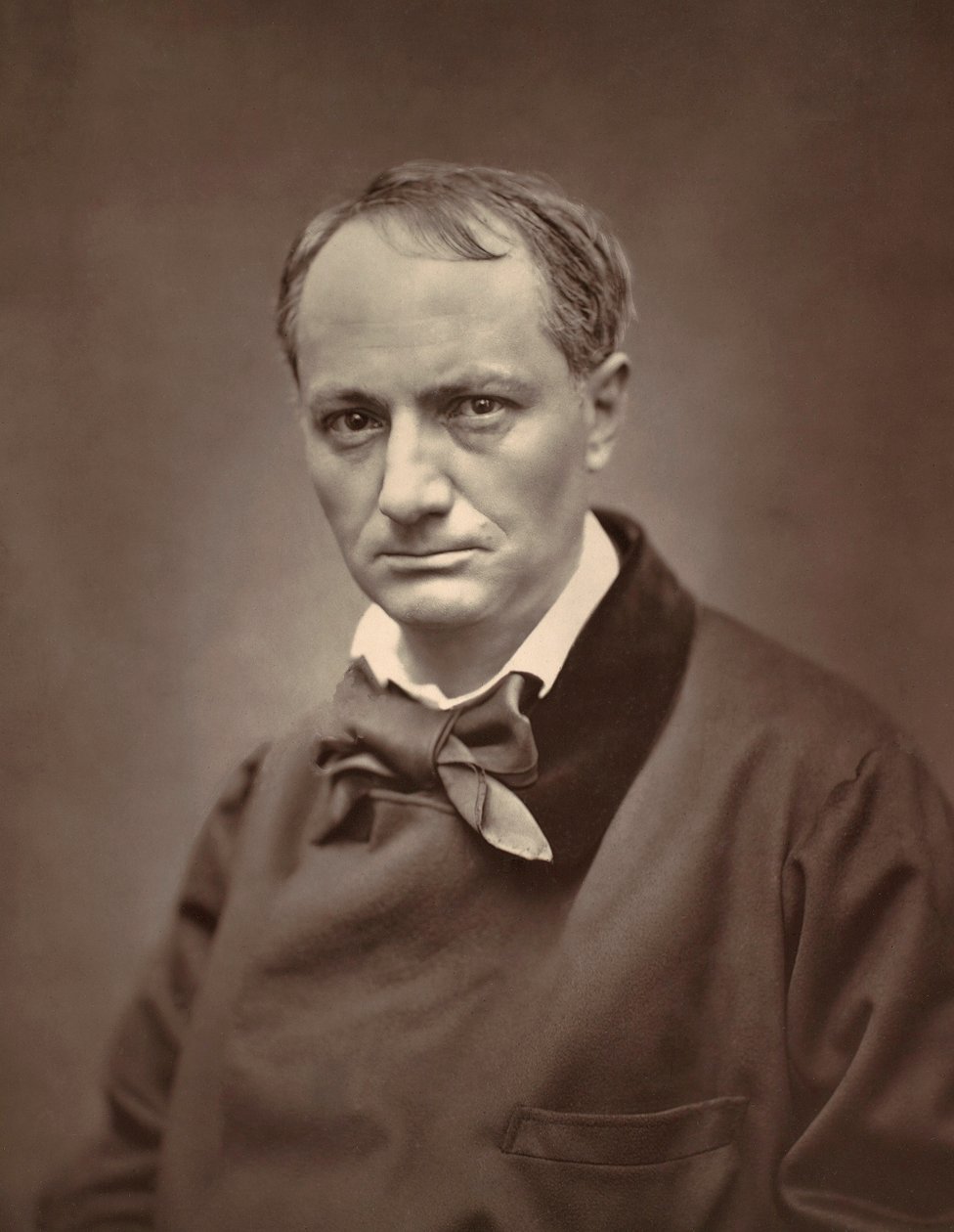Ritratto di Charles Baudelaire da Etienne Carjat