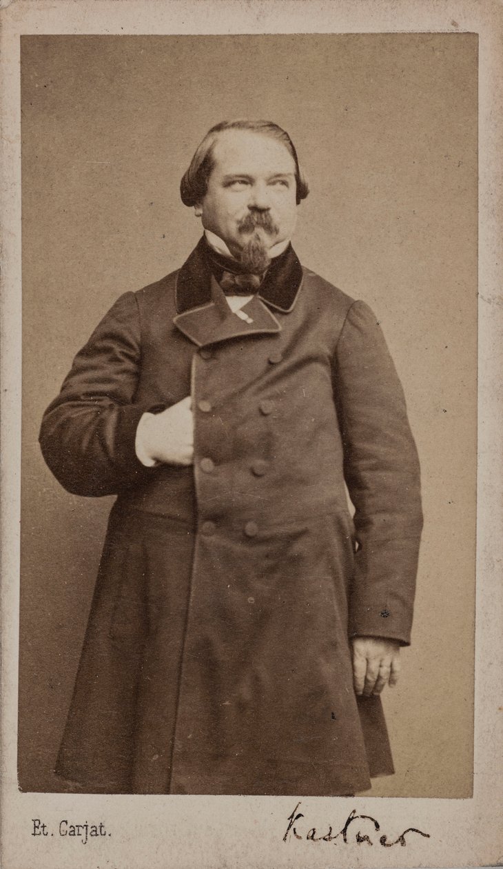 Ritratto del compositore Jean-Georges Kastner 1810-1867, 1867 da Etienne Carjat