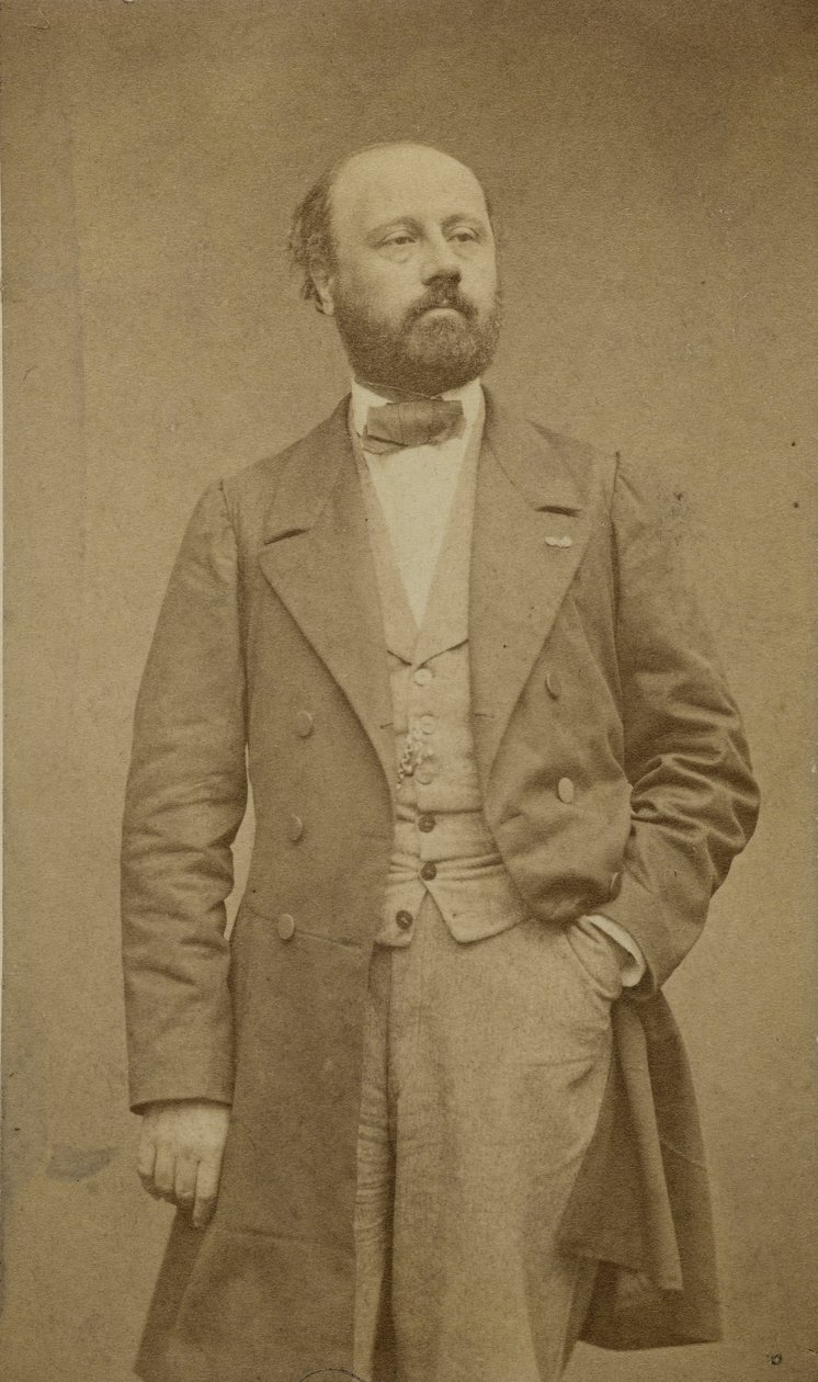 Ritratto del compositore François Bazin 1816-1878 da Etienne Carjat