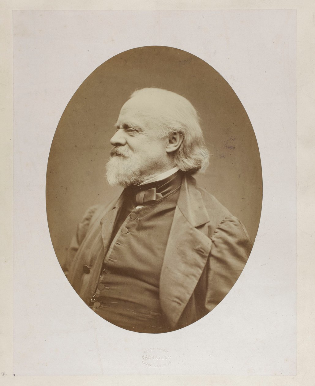 Ritratto di Wojciech Grzymała (1793-1871), attivista politico, emigrato, amico di Fryderyk Chopin da Etienne Carjat