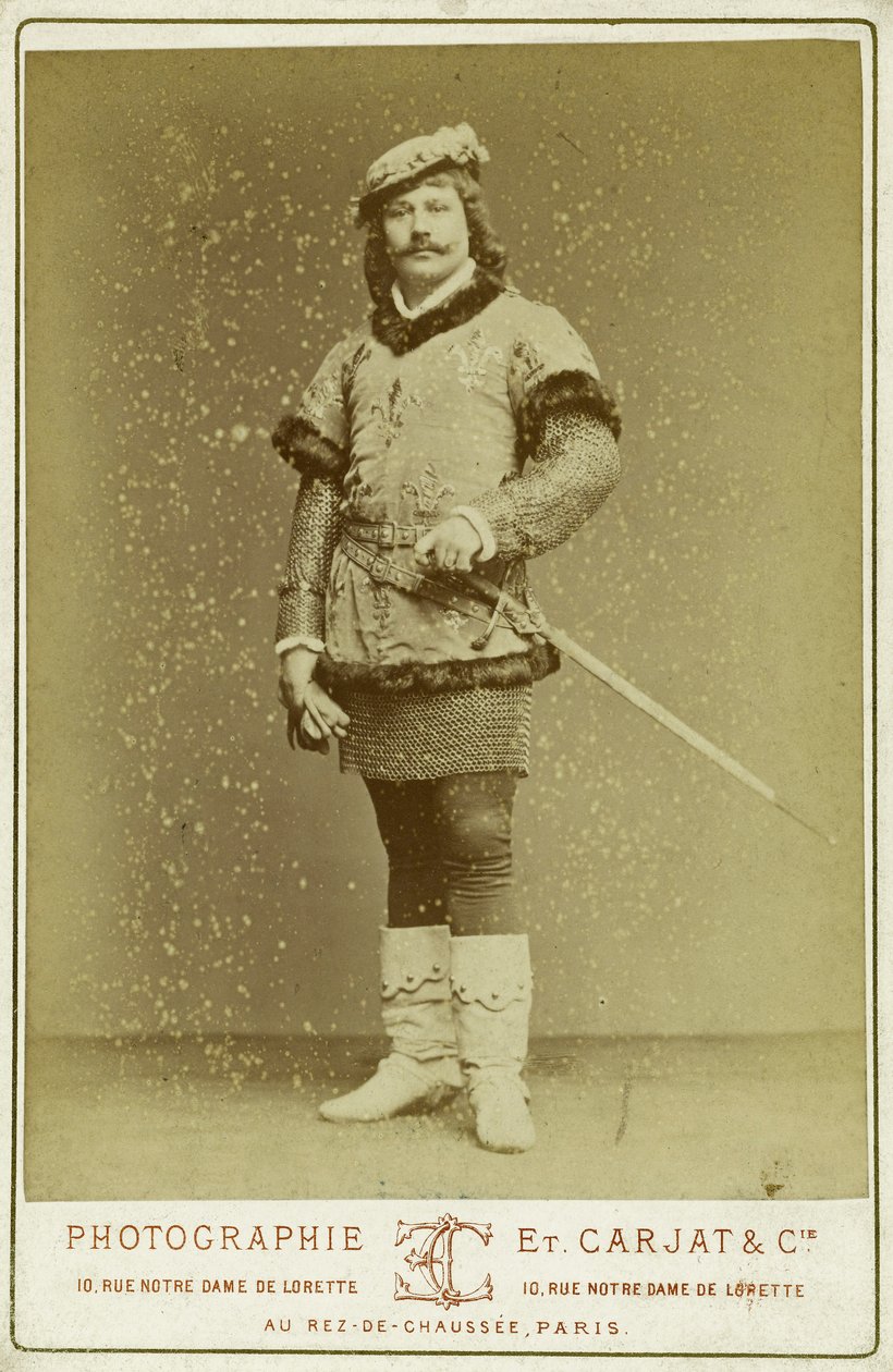René Didier nel ruolo di Phébus da Etienne Carjat