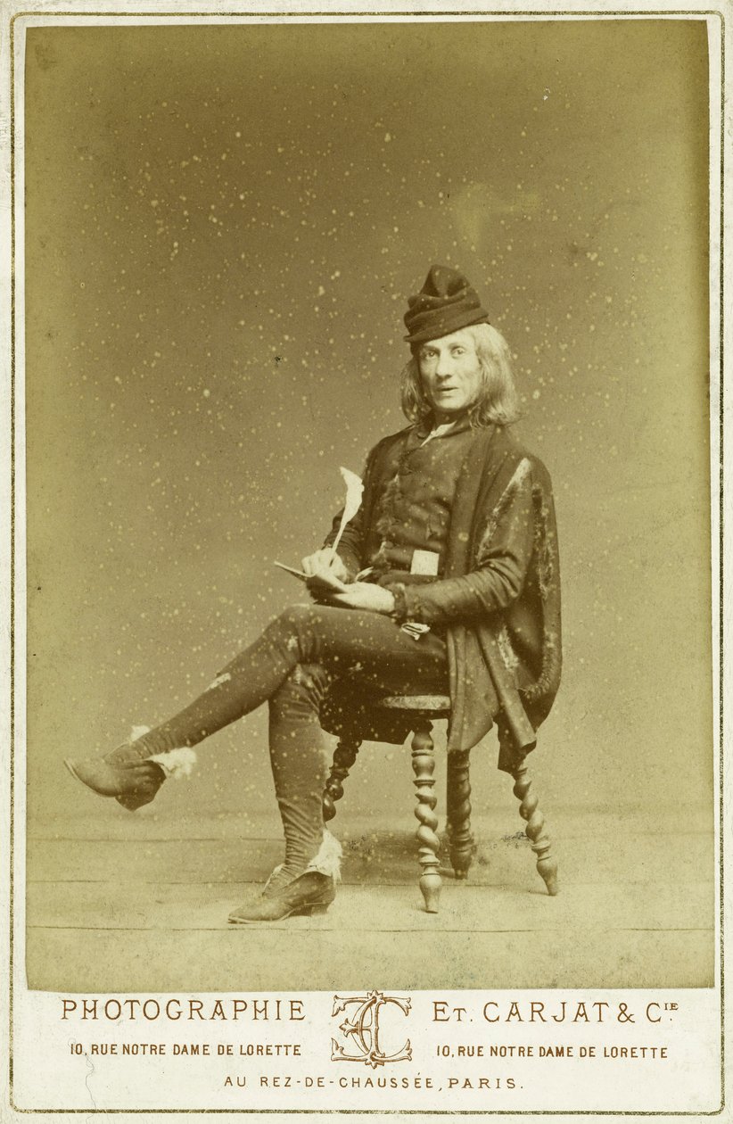 Richard nel ruolo di Gringoire da Etienne Carjat