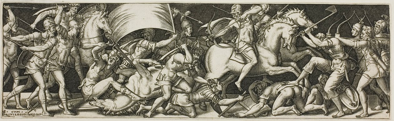 Combattimenti e trionfi da Etienne Delaune