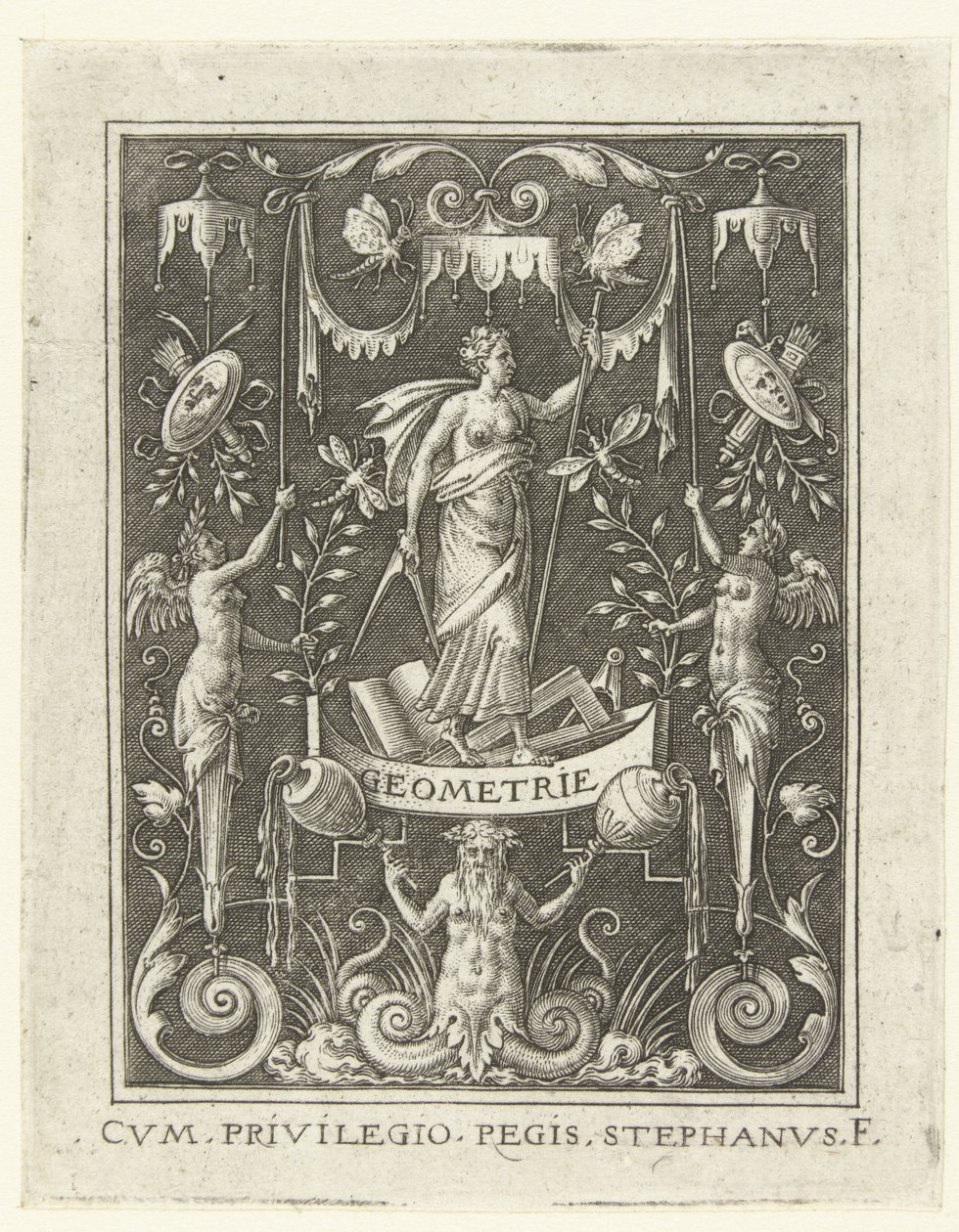 Geometria (GEOMETRIA) (Quattro Arti Liberali, la Prospettiva e l