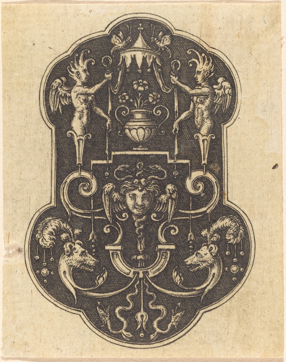 Testa di Medusa da Etienne Delaune