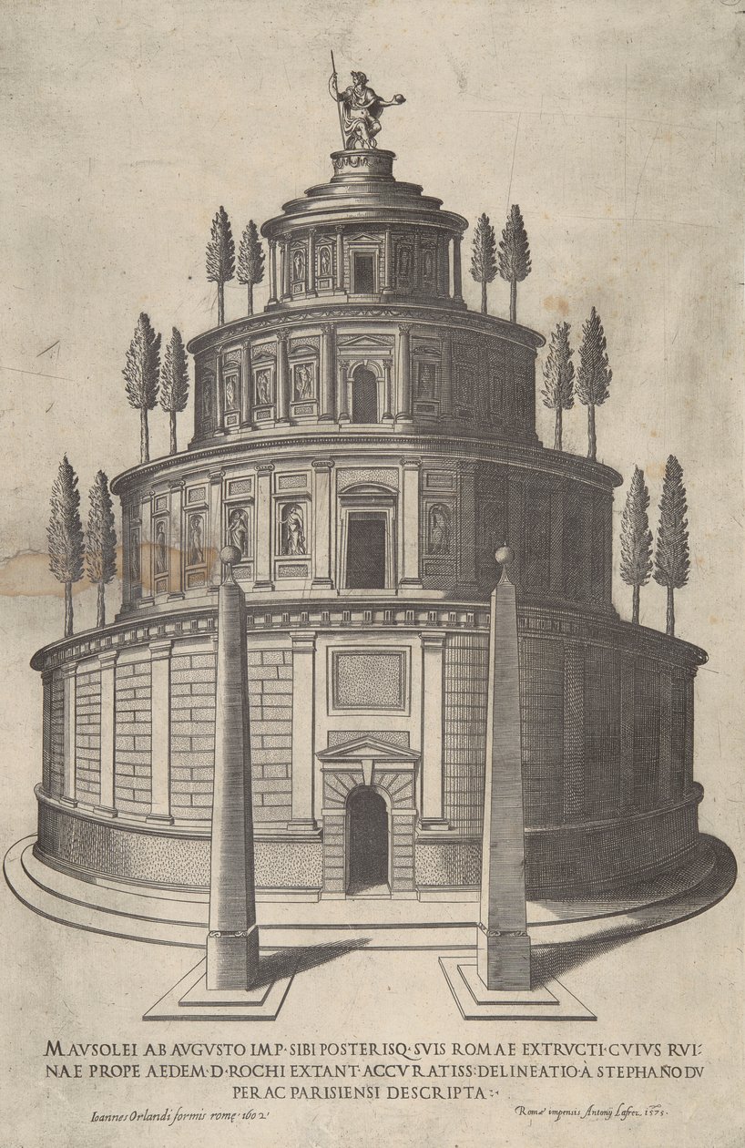 Mausolei Ab Augusto Imp da Etienne Duperac