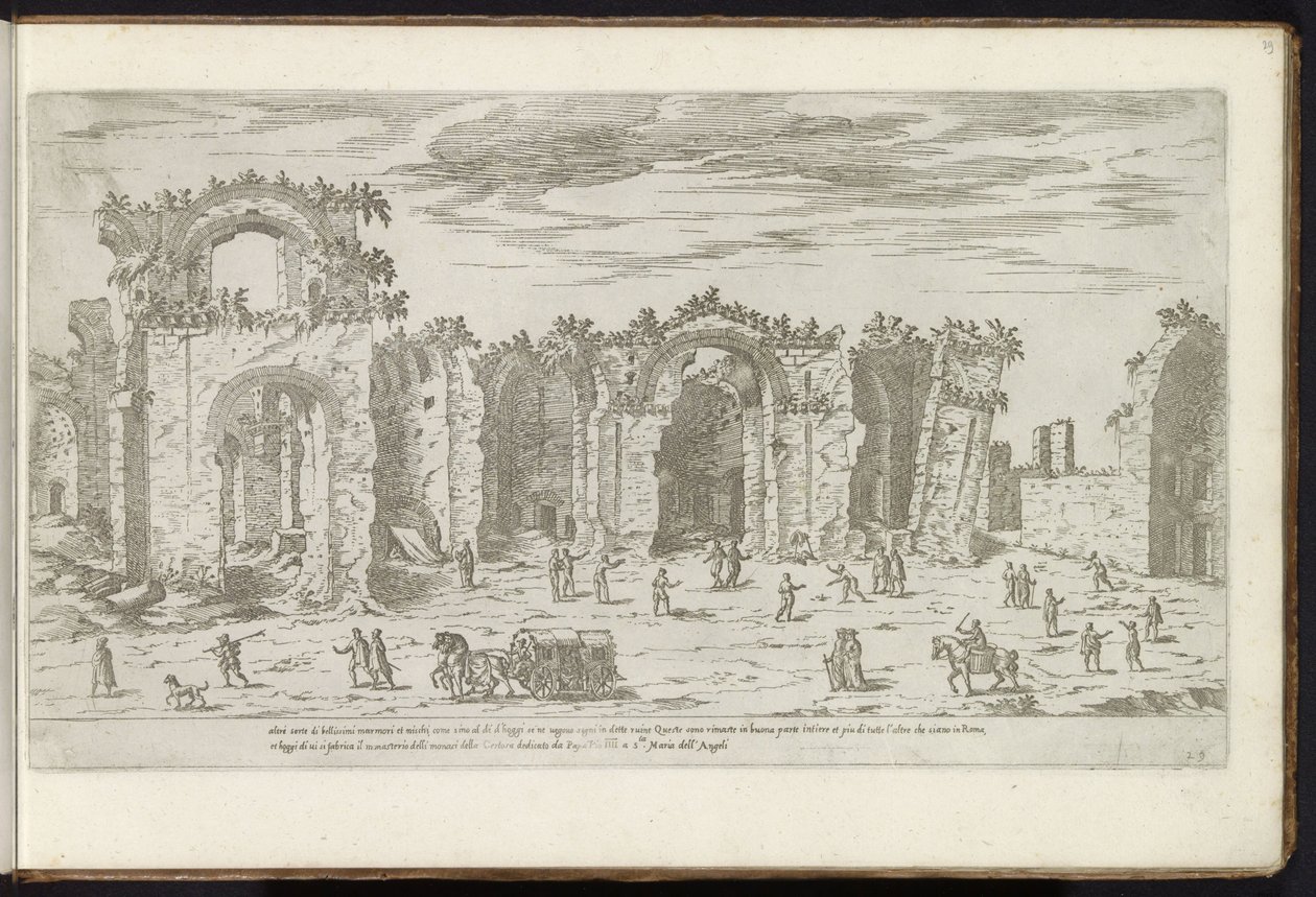 Terme di Diocleziano a Roma (I vestigi dell