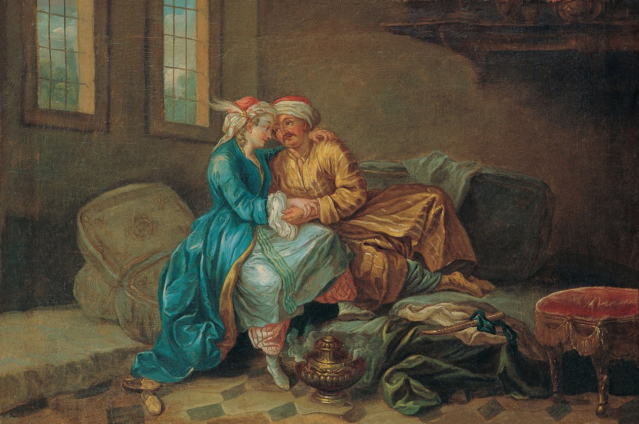 La favorita del sultano, XVIII secolo da Étienne Jeaurat