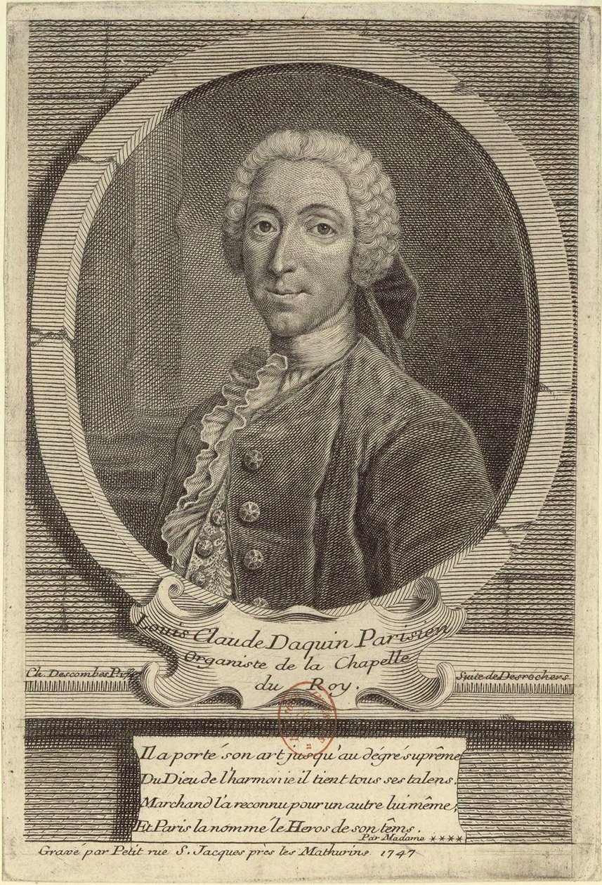 Louis-Claude Daquin da Etienne Jehandier Desrochers
