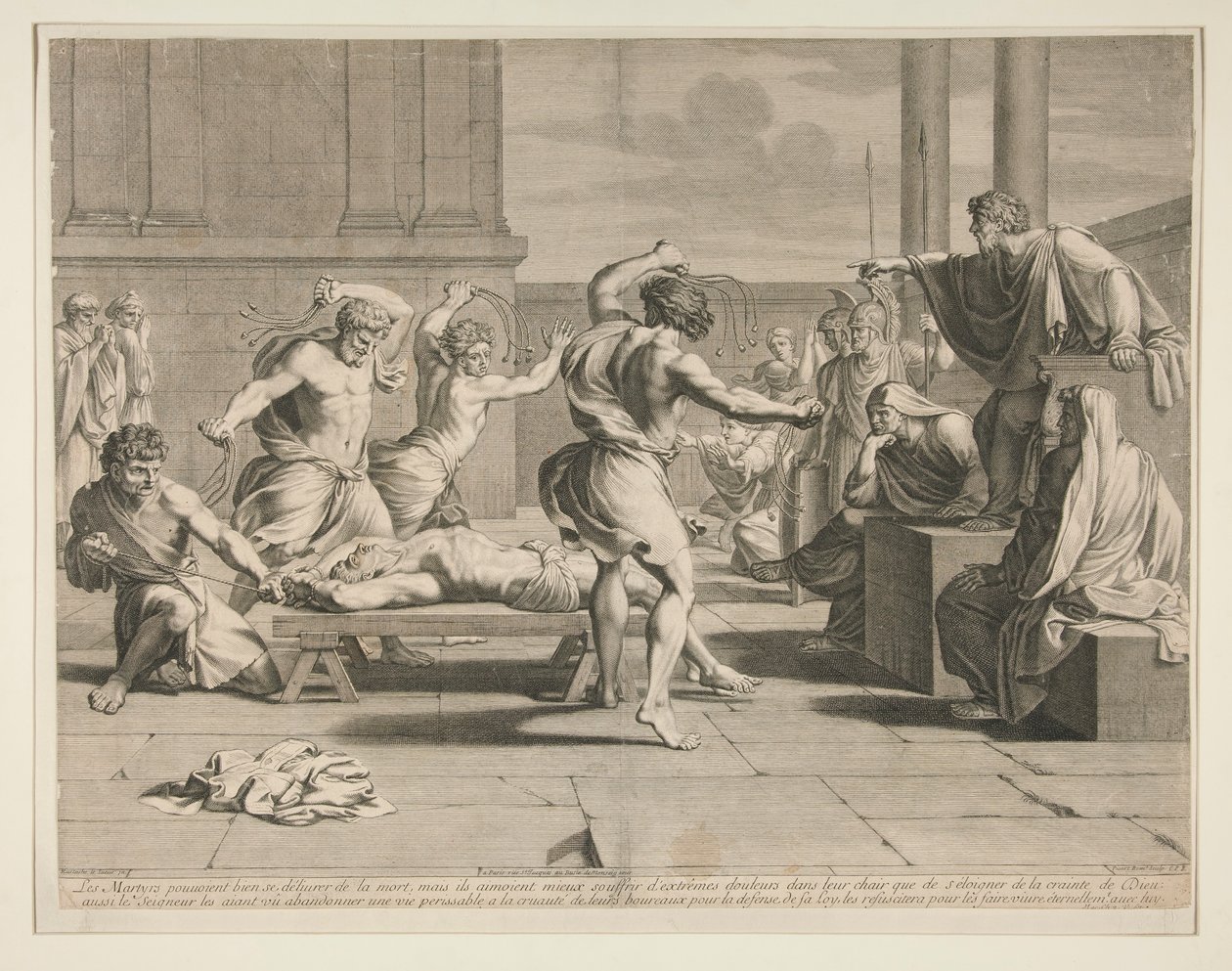 I martiri da Etienne Picart