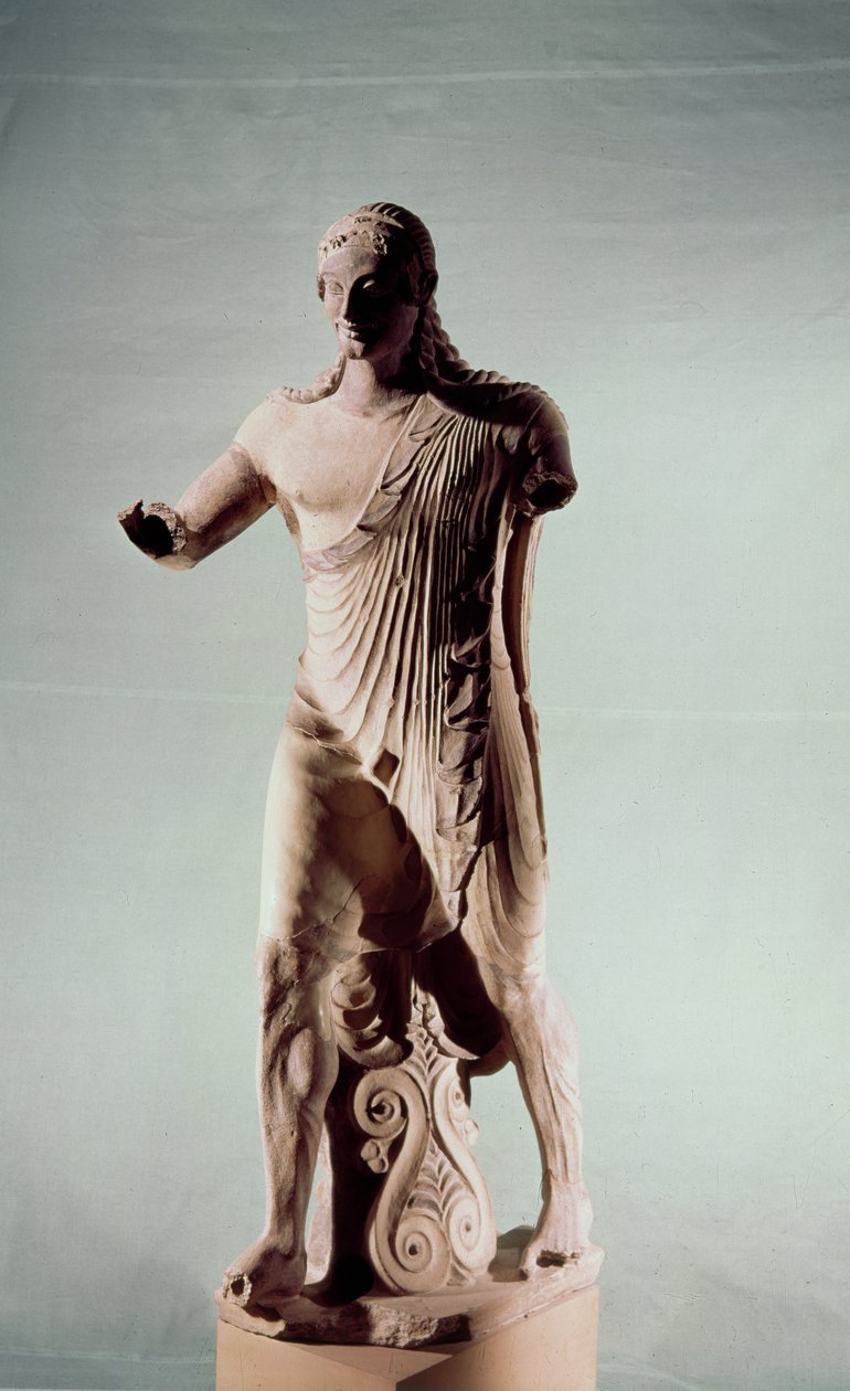 Apollo di Veio, dal Tempio di Minerva, c.510 a.C. da Etruscan