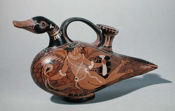 Askos a forma di anatra da Etruscan
