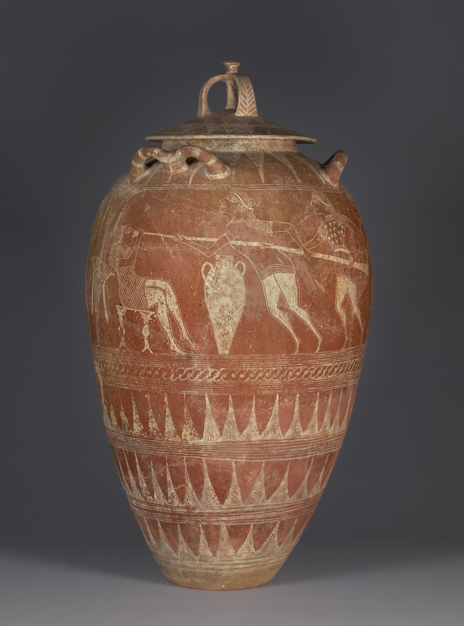 Pithos etrusco con l