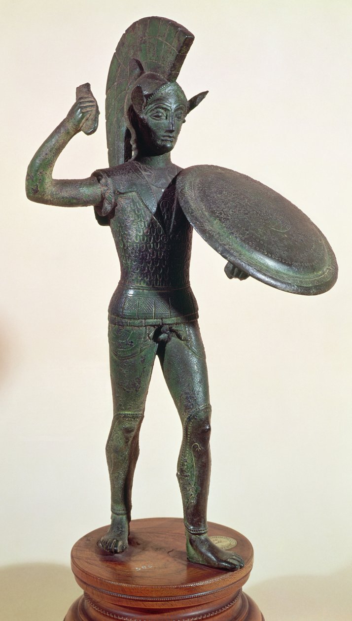 Il Dio Marte o un Guerriero da Etruscan