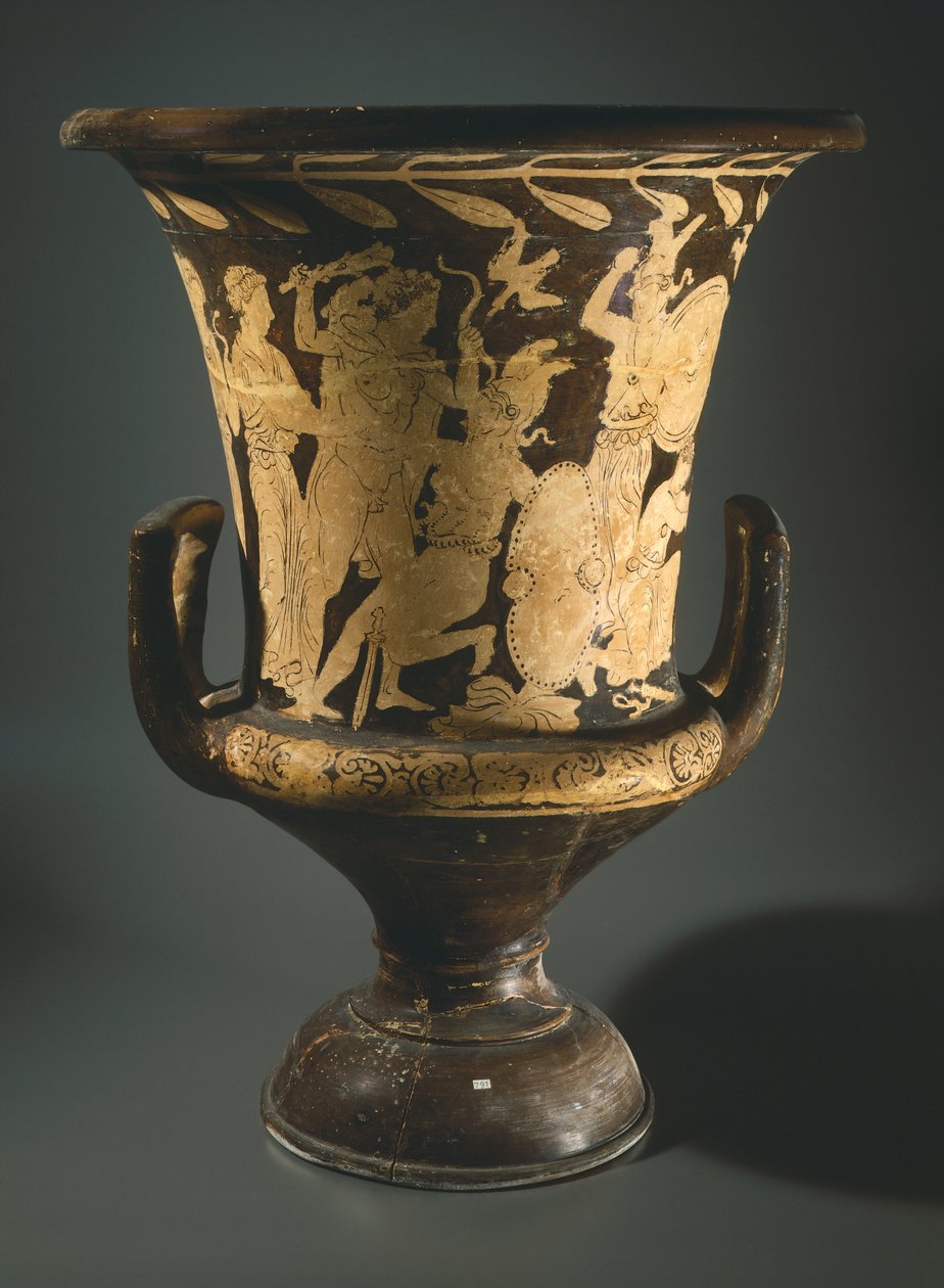 Cratere a calice a figure rosse da Perugia da Etruscan