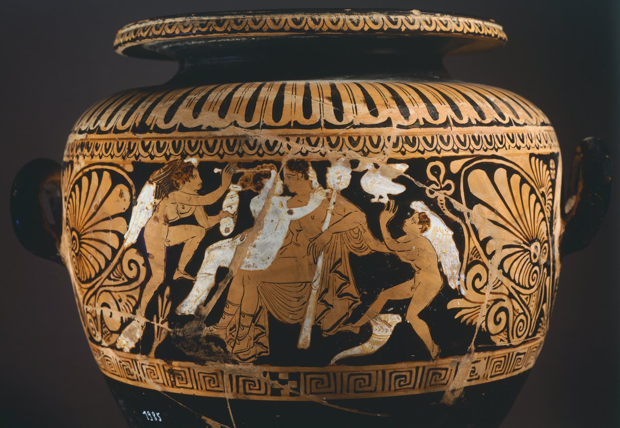 Stamnos (vaso per liquidi) (dettaglio) da Etruscan