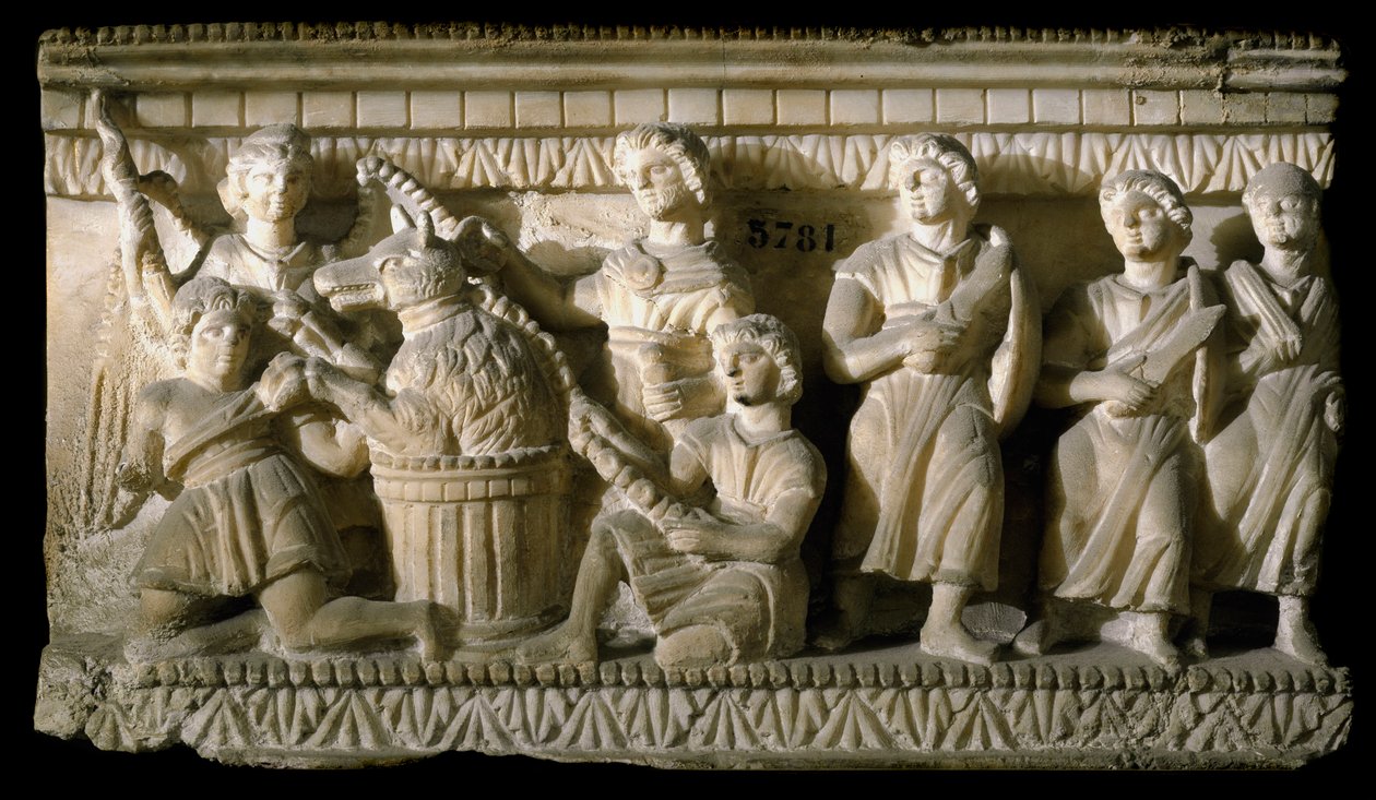 Arte etrusca: "Ulisse e i suoi compagni durante l