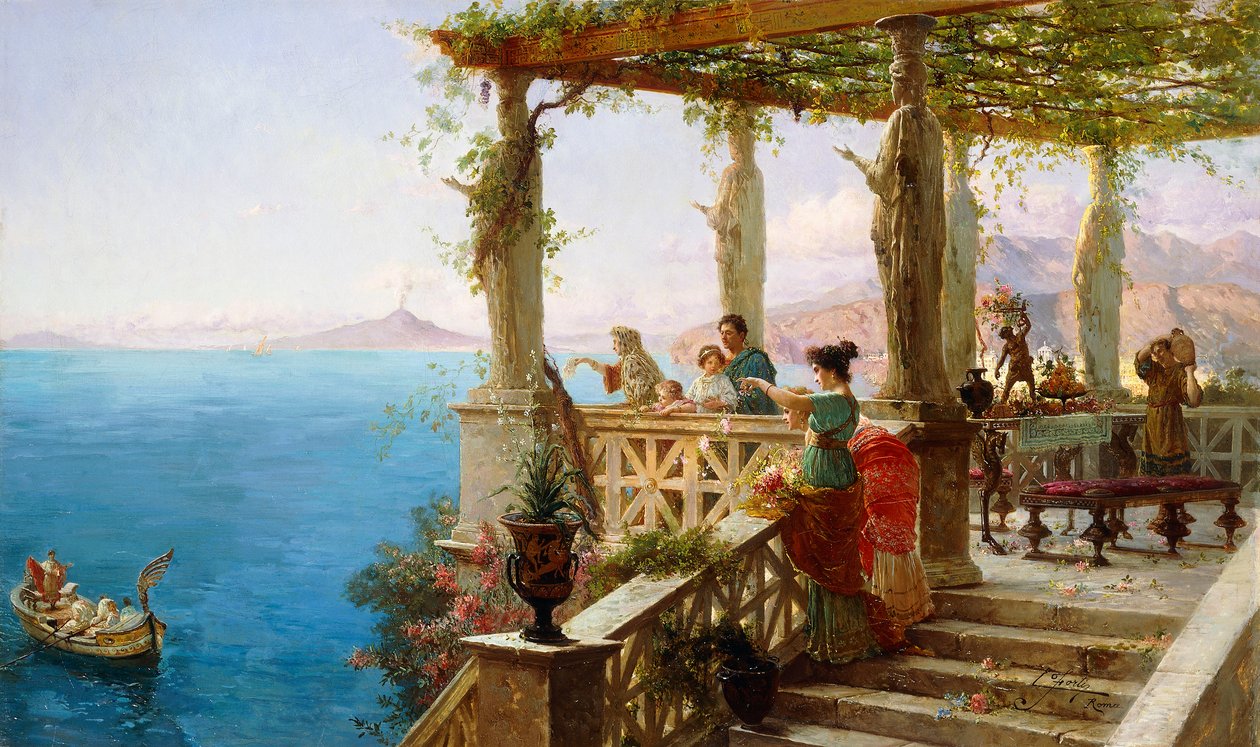 La Partenza del Capofamiglia da Ettore Forti