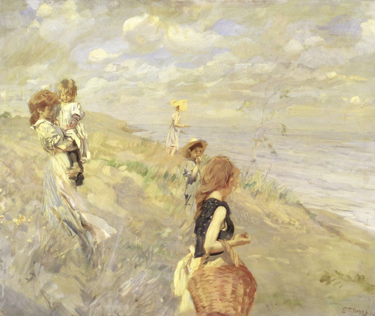 Le dune di sabbia da Ettore Tito