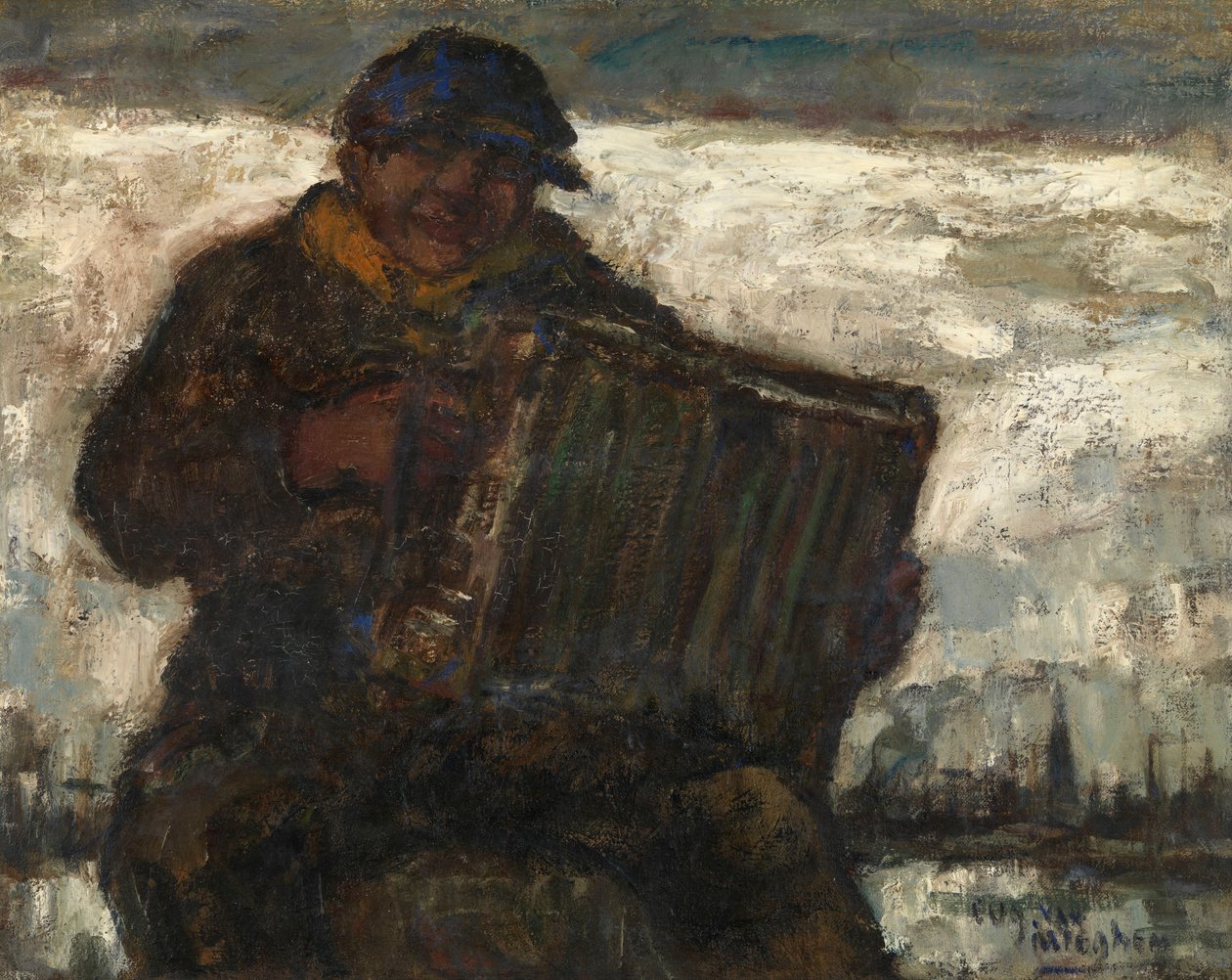 Suonatore di armonica da Eugeen van Mieghem