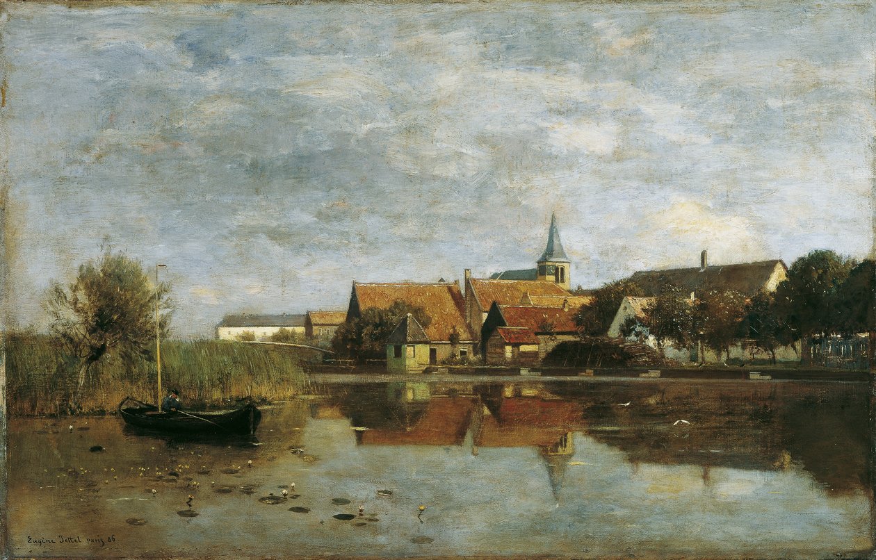 Veduta di Giessen (Nordbrabant) da Eugen Jettel
