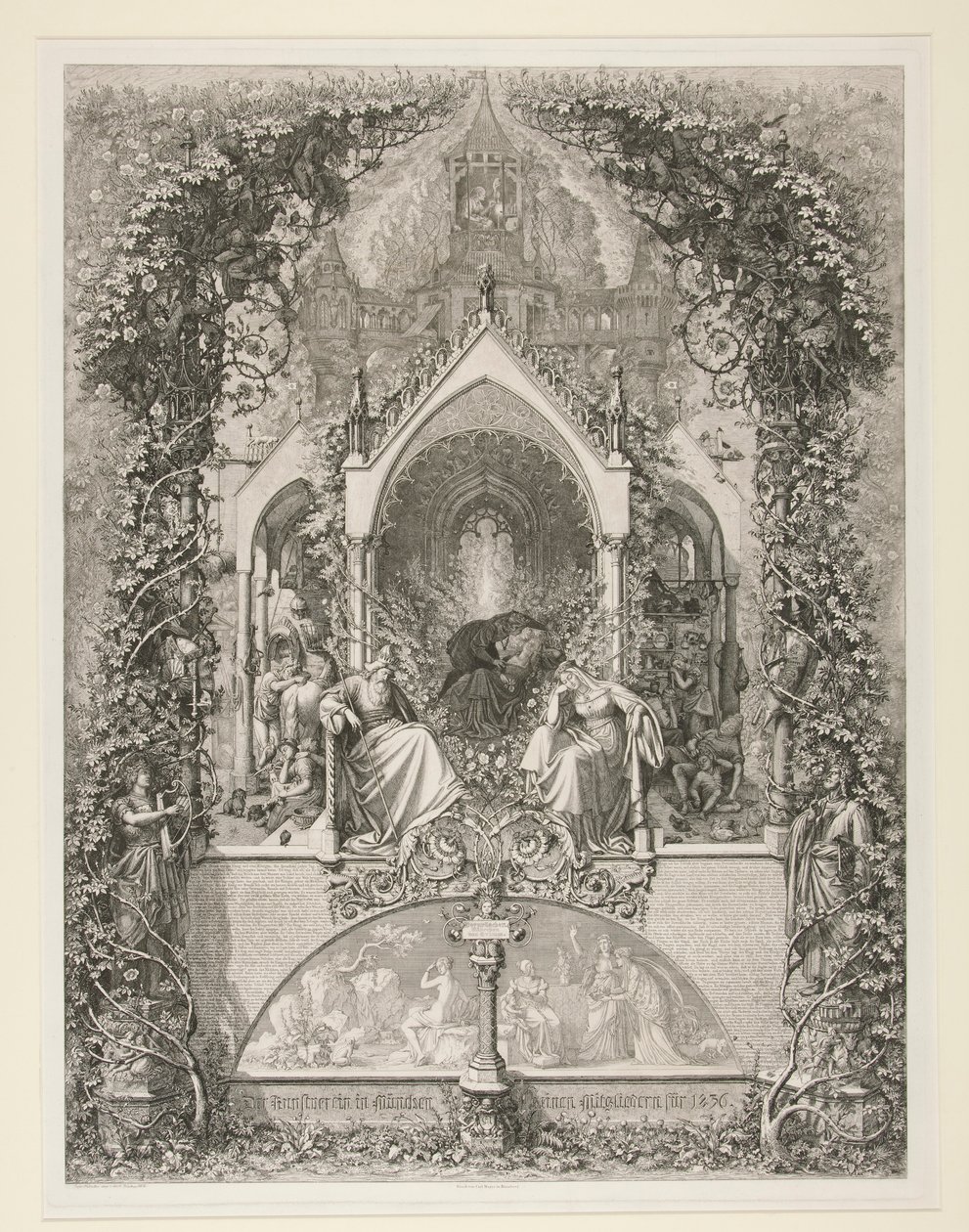 La Bella Addormentata. Fiaba dei Grimm da Eugen Napoleon Neureuther