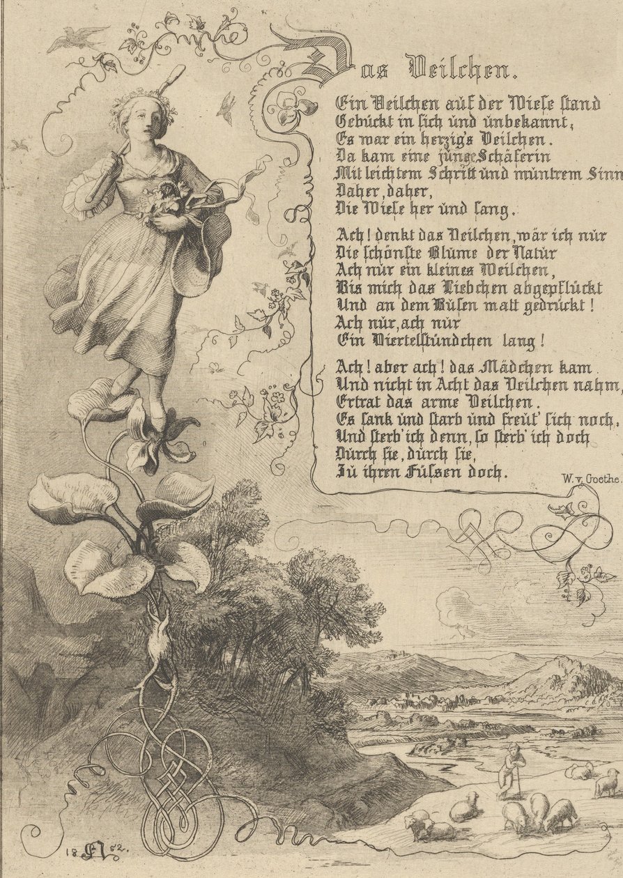 Ninfea, Viola, Re di Thule, la vendetta dei fiori da Eugen Napoleon Neureuther