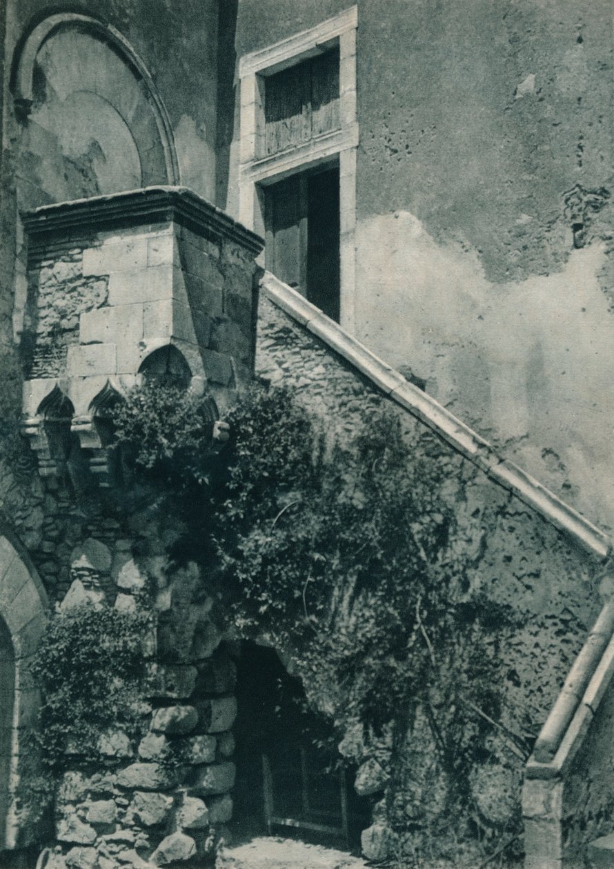 Un angolo tranquillo di Taormina, Sicilia, Italia, 1927 da Eugen Poppel